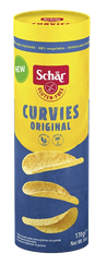 SCHAR Curvies Original bezglutēna čipsi, 170 g