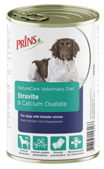 PRINS NatureCare Diet Dog Struvite &Calciumoxalate mitrā barība, 400 g