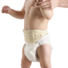 TONUS ELAST 0511D-01, bēšs elastīgā nabas brukas josta, 1 gab.