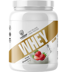 SWEDISH SUPPLEMENTS Whey Deluxe Fresh Strawberry pulveris, 900 g