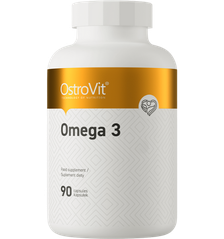 OSTROVIT Omega 3 kapsulas, 90 gab.