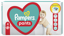 PAMPERS Maxi Pack 4 (9-15 kg) autiņbiksītes, 48 gab.