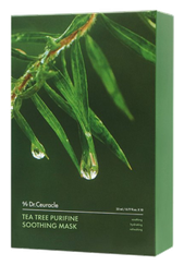 DR.CEURACLE Tea Tree Purifine Soothing auduma sejas maska, 10 gab.
