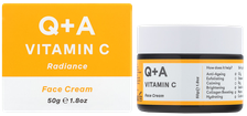 Q+A Vitamin C Radiance sejas krēms, 50 g