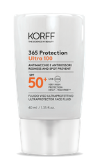 KORFF 365 Protection SPF50+ Ultra 100 nuo pigmentinių dėmių, fluidas, 40 ml
