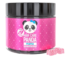 HAIR CARE PANDA Mama kramtomosios pastilės, 30 vnt.