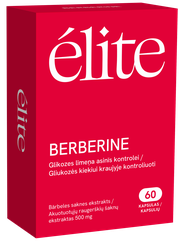 ELITE Berberine kapsulas, 60 gab.