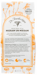DR.TEREŠKO Mieram un Miegam beramā tēja, 60 g