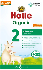 HOLLE Infant Goat Milk Nr. 2 piena maisījums, 400 g