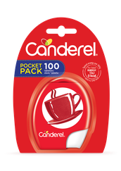 CANDEREL Pocket Pack tabletes, 100 gab.