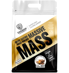 SWEDISH SUPPLEMENTS Massive Mass Chocolate Fudge pulveris, 3500 g