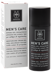 APIVITA Mens Care With Cedar & Propolis želejkrēms, 50 ml