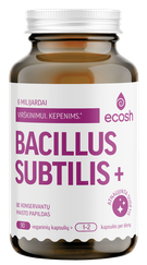 ECOSH Bacillus Subtilis Plius kapsulės, 90 vnt.