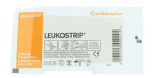 LEUKOSTRIP 6,4 mm x 102 mm brūču pārsējs, 5 gab.