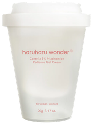 HARUHARU WONDER Centella 5% Niacinamide Radiance krēms-gels, 90 g