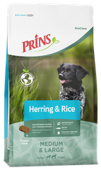 PRINS ProCare Herring& Rice sausā barība, 12 kg