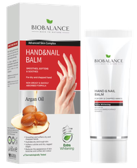 BIOBALANCE Argan Oil Hand & Nail krēms rokām un nagiem, 60 ml