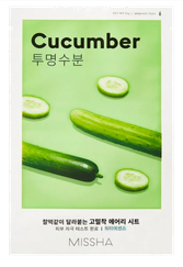 MISSHA Airy Fit Cucumber sejas maska, 19 g