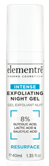ELEMENTRE Intense Night Exfoliating želeja sejai, 40 ml