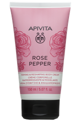 APIVITA Firming & Reshaping Rose Pepper ķermeņa krēms, 150 ml