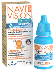 NAVIVISION Plus Kids acu pilieni, 15 ml