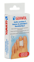 GEHWOL P-Gel Korrekturning G aizsargrinķīši pirkstiem, 3 gab.