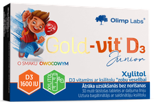 OLIMP LABS Gold Vit D3 Junior tabletės, 30 vnt.