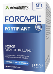 FORCAPIL Fortifiant kapsulas, 60 gab.