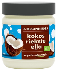 THE BEGINNINGS Kokosriekstu Virgin BIO eļļa, 400 ml