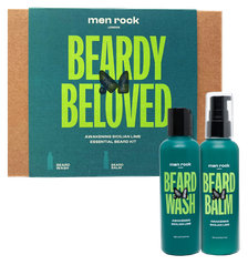 MEN ROCK Beard Duo Sicilian Lime komplekts, 1 gab.