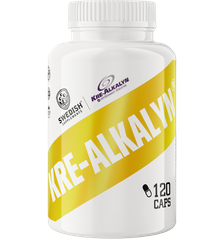 SWEDISH SUPPLEMENTS Kre-Alkalyn kapsulas, 120 gab.