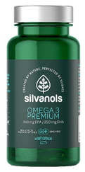 SILVANOLS Premium Omega 3 kapsulas, 60 gab.