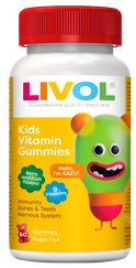 LIVOL Multi Bears želejas lācīši, 60 gab.