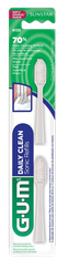 GUM Sonic Daily Soft baltos elektrinių dantų šepetėlių galvutės, 2 vnt.