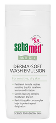 SEBAMED Anti-Dry Derma-soft Wash emulsija, 200 ml