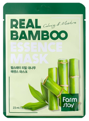 FARMSTAY Real Bamboo auduma sejas maska, 1 gab.
