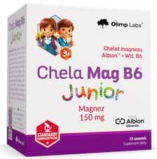OLIMP LABS Chela Mag B6 Junior paciņas, 15 gab.
