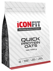 ICONFIT Quick Protein Oats - Chocolate biezputra, 1000 g