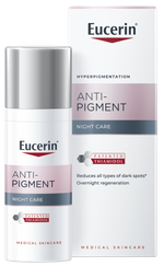 EUCERIN Anti-Pigment Night sejas krēms, 50 ml