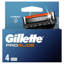GILLETTE Fusion Proglide 4 Manual skuvekļu maināmās kasetnes, 4 gab.