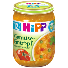 HIPP Dārzeņu Sautējums (12m+) biezenis, 250 g