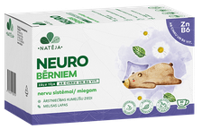 NATĒJA Neuro Bērniem ar Cinku un B6 vit. zāļu paciņas, 20 gab.