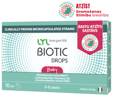 LYL BIOTIC Drops (20 devas) pilieni, 10 ml