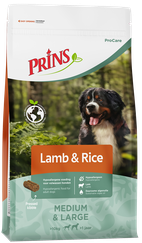 PRINS ProCare Lamb&Rice sausā barība, 12 kg