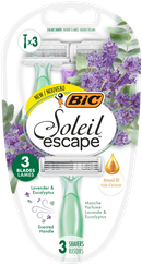 BIC Soleil Escape Lavanda vienreizlietojamie skuvekļi, 3 gab.