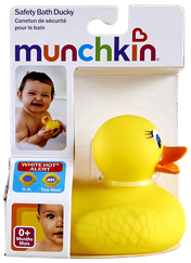 MUNCHKIN 0+ White Hot Safety Bath Duck vannas rotaļlieta, 1 gab.