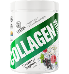 SWEDISH SUPPLEMENTS Collagen Vital Elderberry-Raspberry pulveris, 400 g