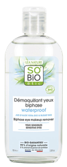 SO BIO ETIC Biphase Eye acu kosmētikas noņēmējs, 100 ml