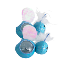 PETSTAGES Firefly Treat Stuffer, Zila rotaļlieta, 2 gab.