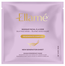 ELLAME Regenerate Complex Silk auduma sejas maska, 1 gab.
